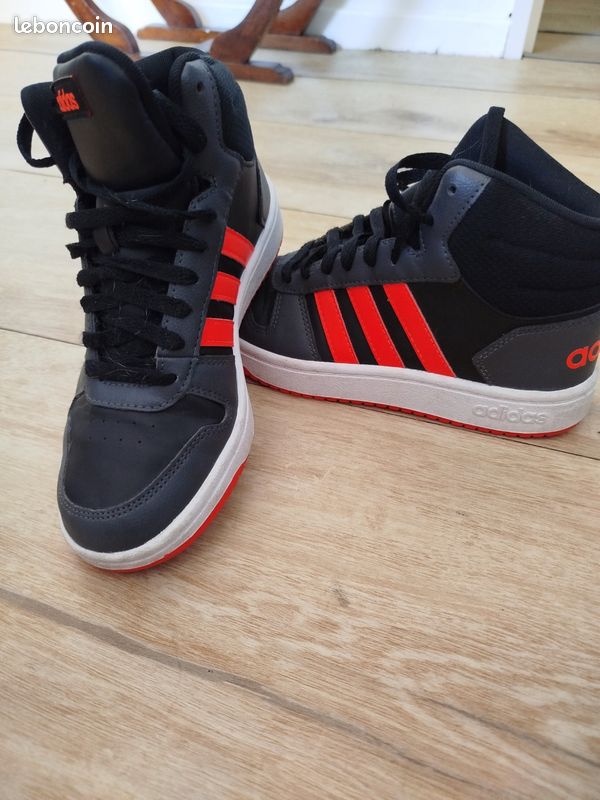 Chaussure High Top Adidas Montante Noir Et Blanc Adidas Originals Forum Hi  Ksi Mens Trainers Sneakers GW4527