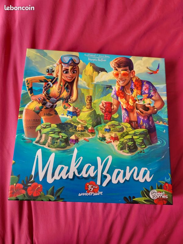 Jeu De Société MAKA BANA - Sweet Games - Neuf Sous Emballage