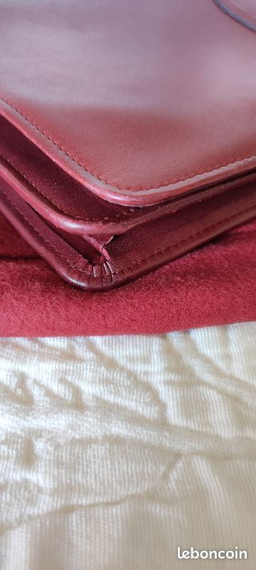 CARTIER sac must cuir bandoulière très bon etat (image 1)