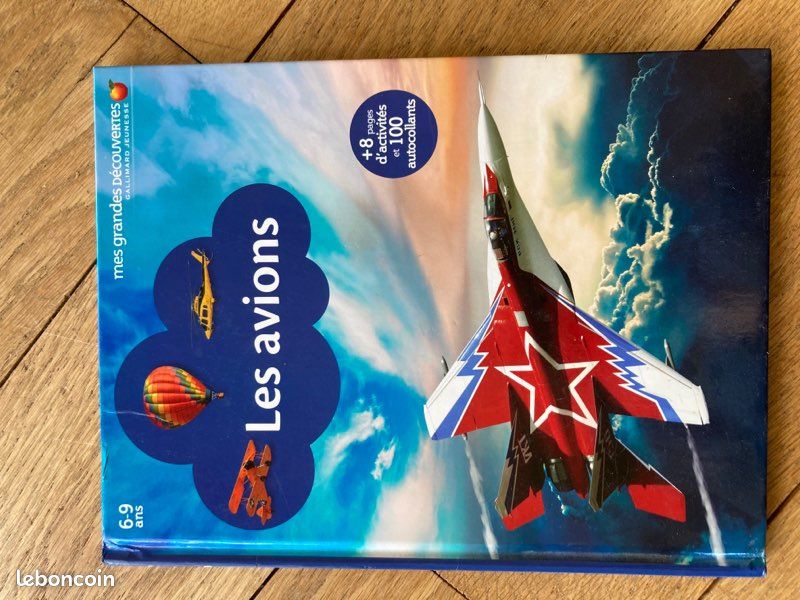 Livre Les Avions - Mes grandes découvertes -6-9 ans (image 1)