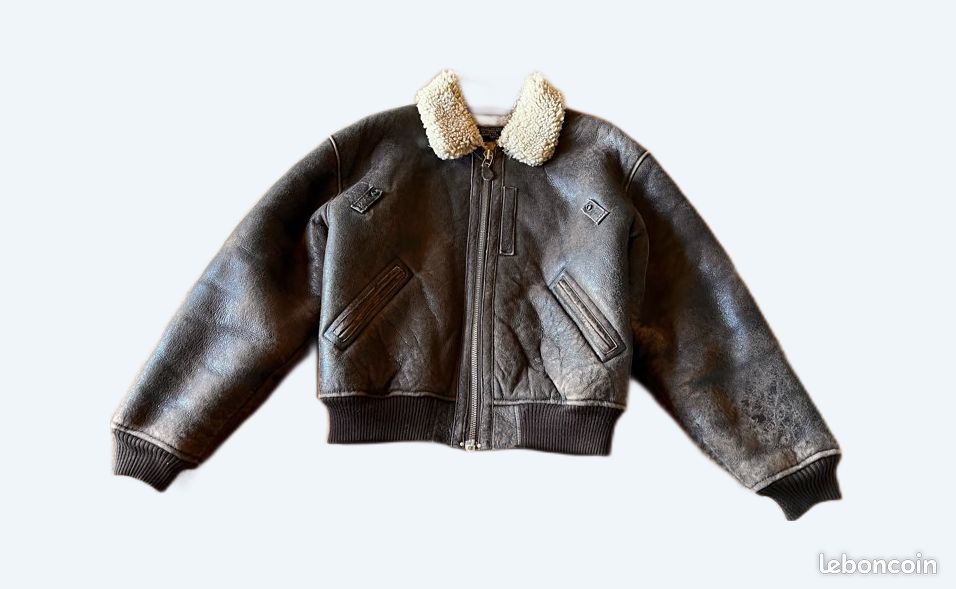 Blouson Aviateur de la ROYAL AIR FORCE COCKPIT USA EX AVIREX