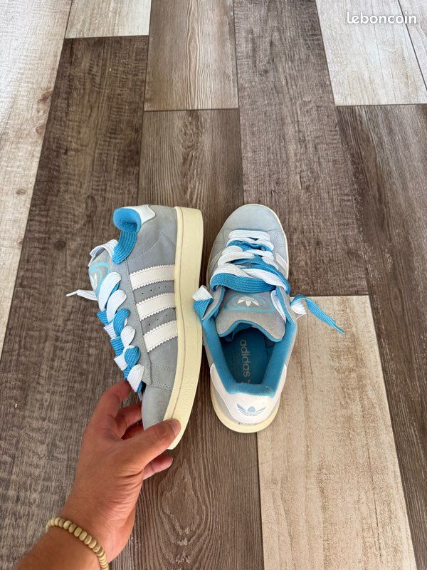 Adidas Campus 00s Bleu Ciel / Blanc – Taille 43⅓ (image 2)