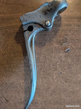 Levier de frein CROBER aluminium 1pc vélo vintage France old bike brake