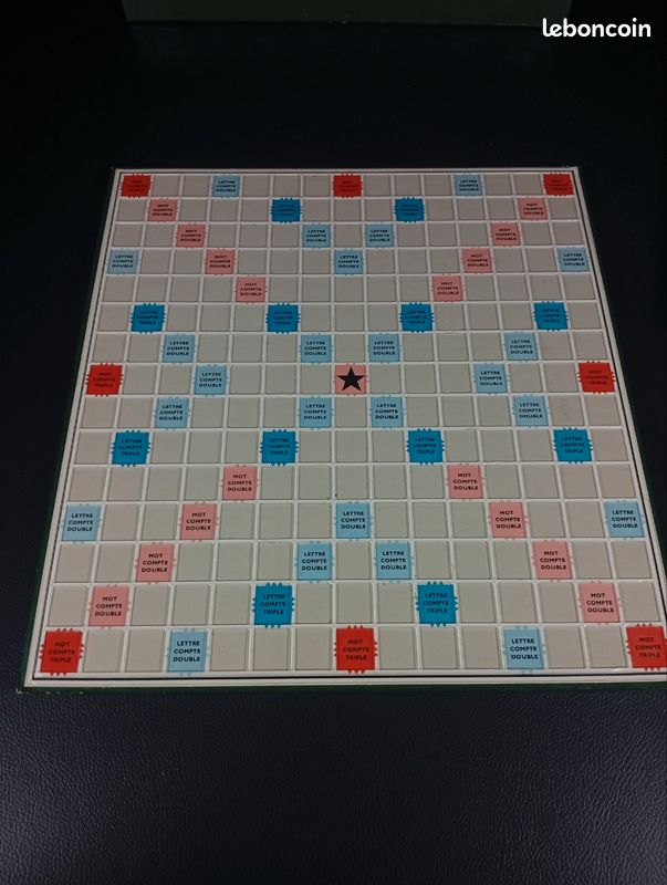 Scrabble De Luxe Vintage - Plateau Tournant SPEAR'S GAMES - Complet