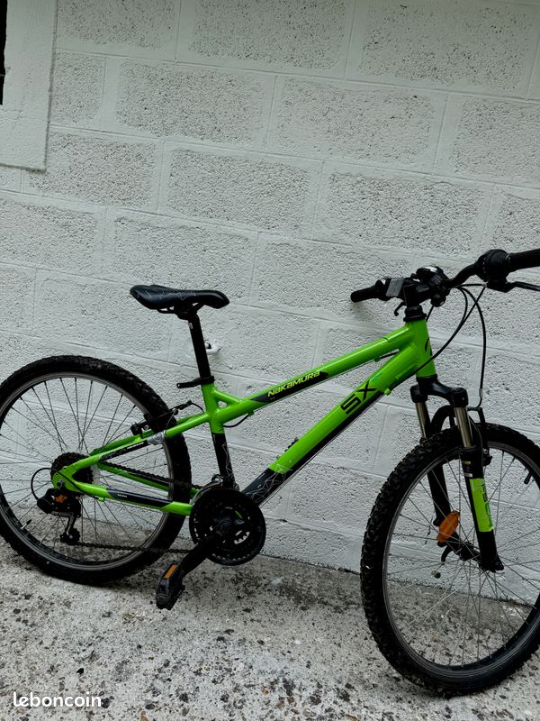 Mountain Bike Nakamura Suspendu Vélo Vtt Vtt Nakamura Vert