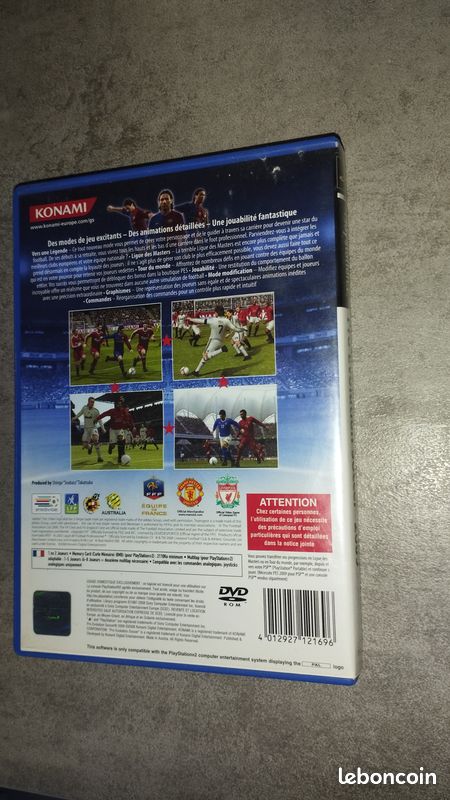 Jeu PES 2009 (Pro Evolution Soccer) Pour PS3 - Occasion Bon état, Complet Avec Boîte