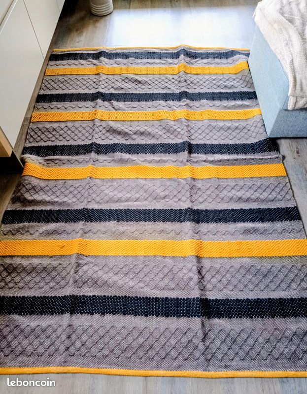 Tapis couleurs en tissu (image 1)
