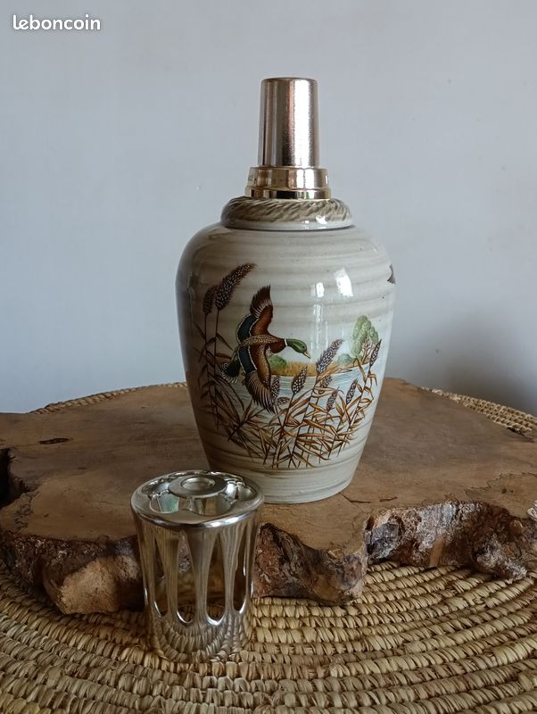 LAMPE BERGER EN grès d'Art signée au revers J. Breugnot 1923-2013 EUR