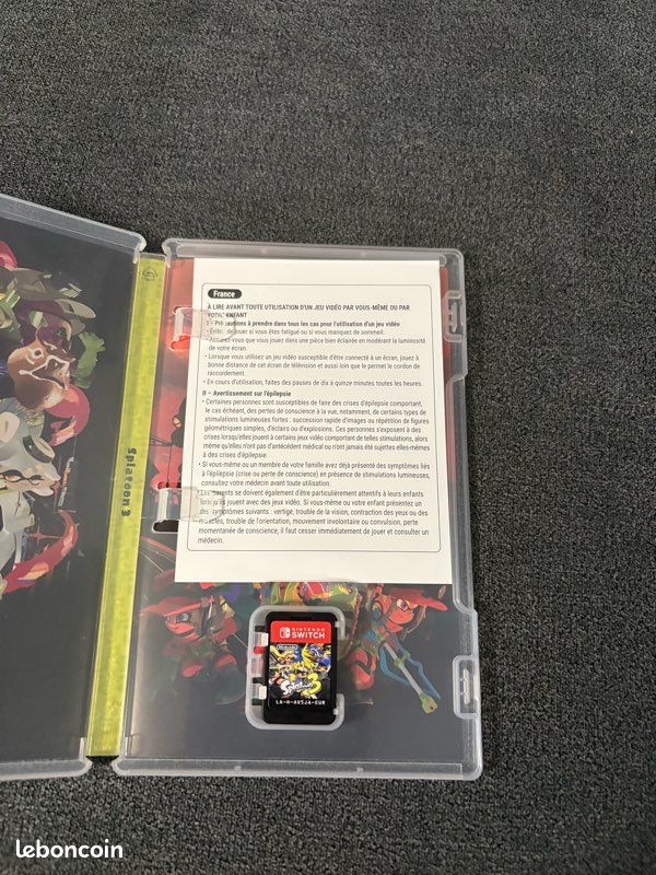 Jeu switch Splatoon3 (image 2)