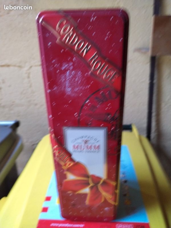 Champagne MUMM dans boîte métal (image 1)