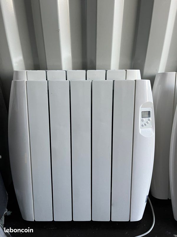 Radiateur aluminium à inertie fluide 1000W à l’unité ou par 4 (image 2)