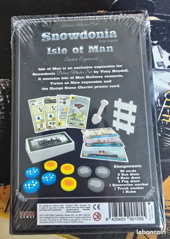 Snowdonia - Extension Isle Of Man NEUVE Kickstarter (image 2)