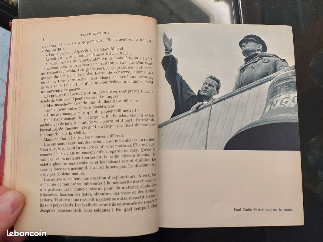 Livre Andre De Cayeux Terre Arctique Groenland Paul Emile Victor (image 6)