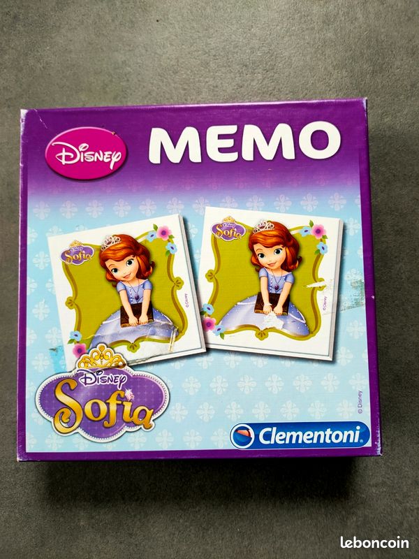Mémo princesse Sofia Clementoni (image 1)