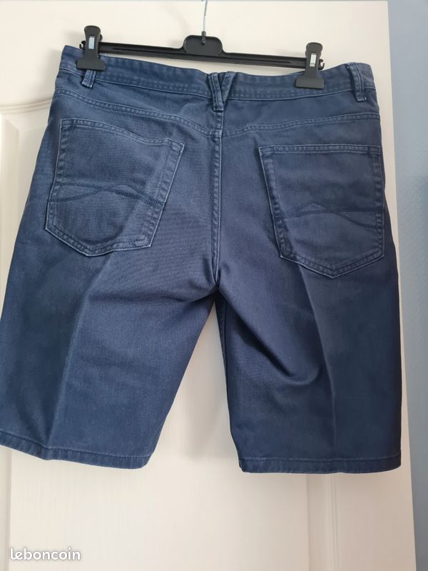 Bermuda homme bleu marine (image 2)