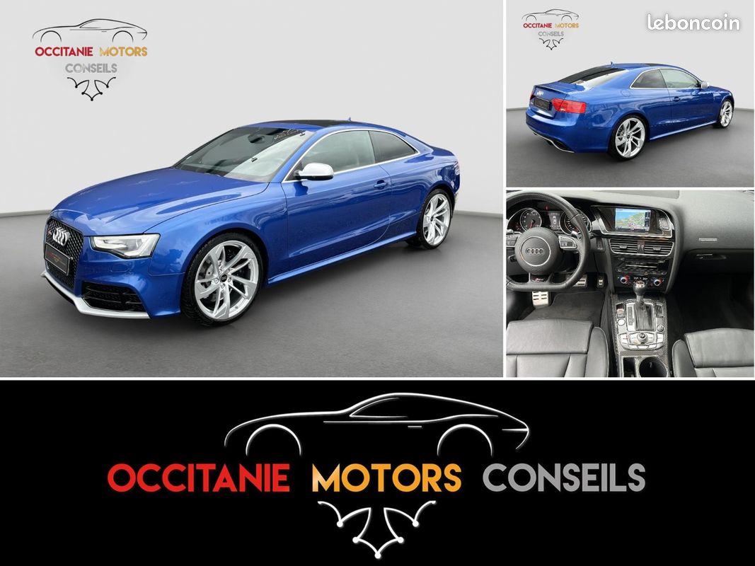 Audi RS5 4.2 V8 FSI 450ch Quattro S-Tronic *Bang Olufssen *KEYLESS GO (image 1)