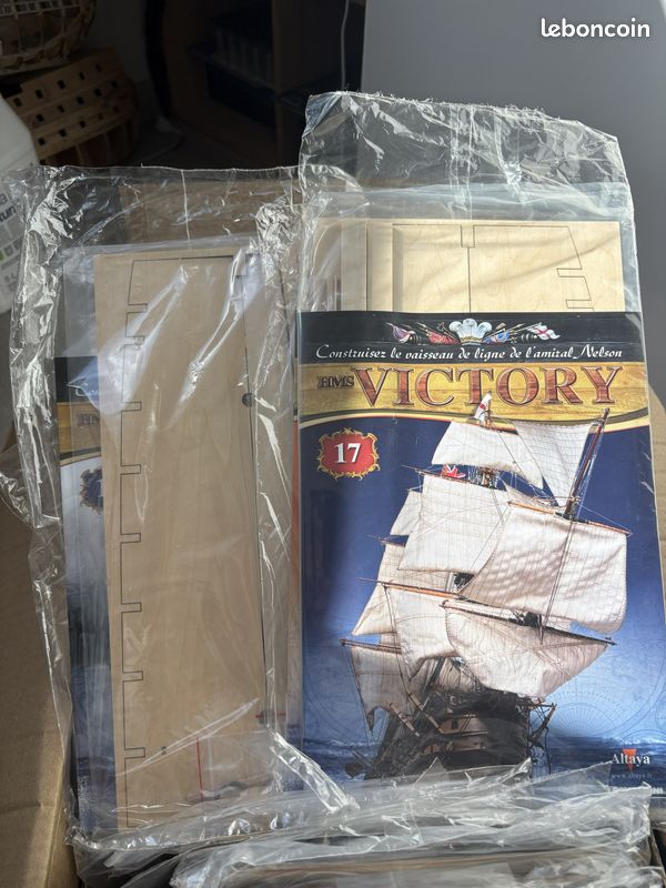 Maquette bateau bois HMS Victory Altaya (image 2)