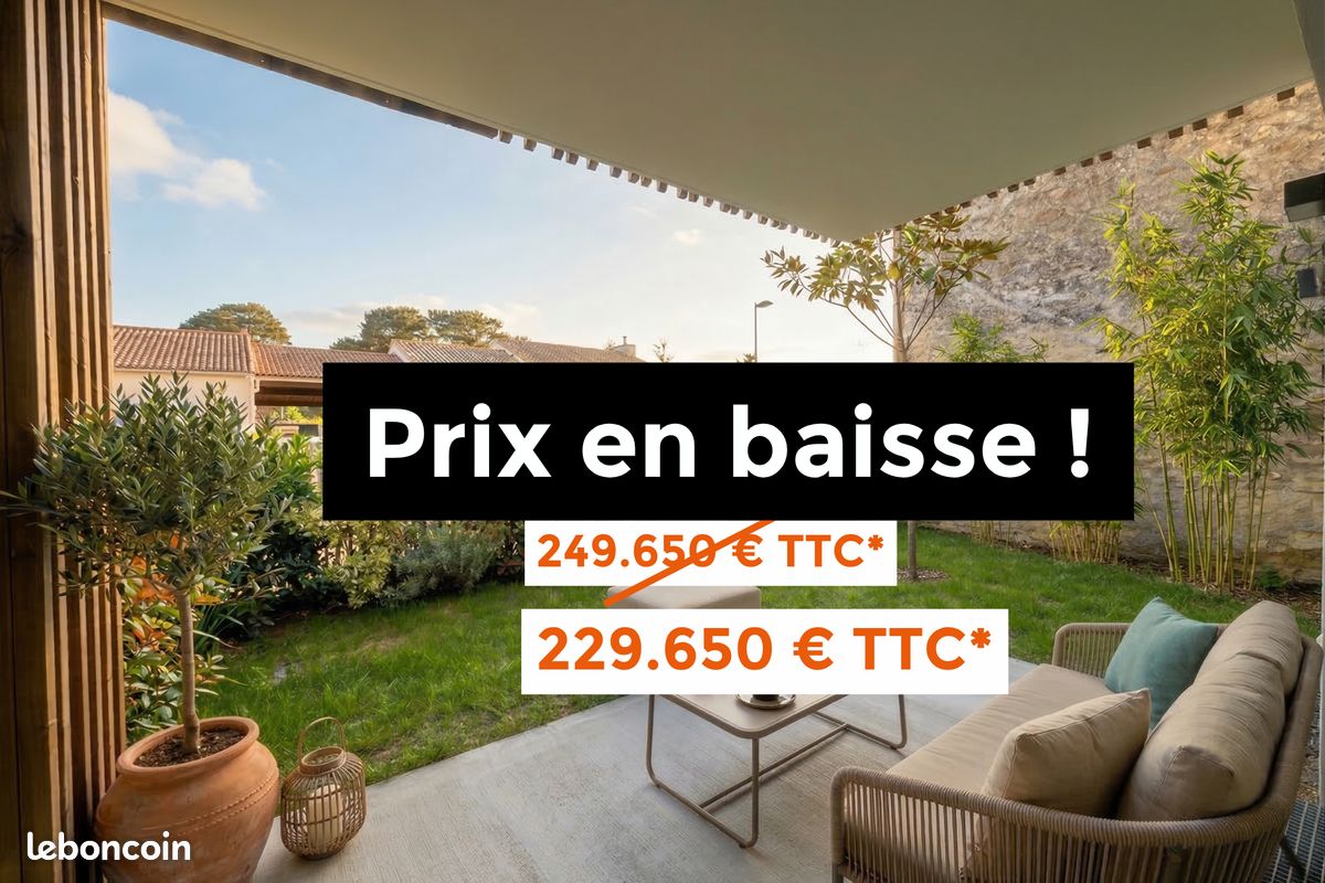 Appartement 2 pièces 45 m² · à Saint-Michel-Chef-Chef · 45 m² · 229 650 €