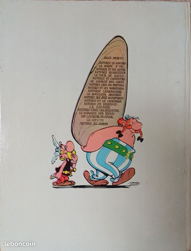 BD "Astérix" édition "Dargaud" "Albert René" de 1974 à 1995 (image 8)