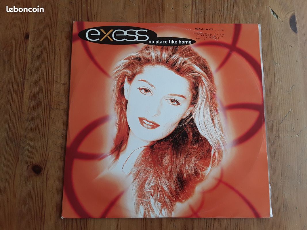 Exess ( electro ) no place like home vinyle maxi 45t original de 1998 (image 1)
