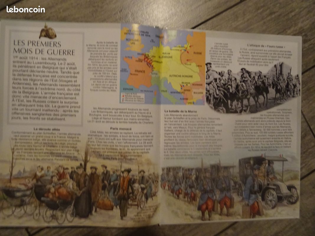 Livre La guerre 1914-1918 Grande imagerie (vb83) (image 2)
