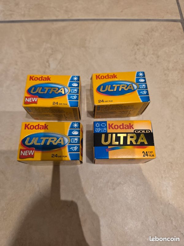 Kodak 1451855 Pellicule Photo - Qualité Fiable Pour Appareils Argentiques - Couleurs Vives Et Détails Précis