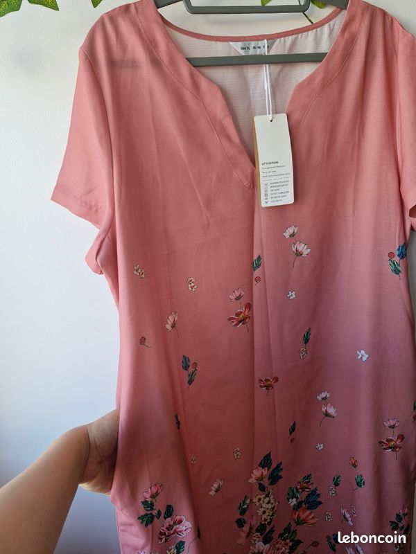 Combishort corail pour femme MINT S/M neuf - Vêtements