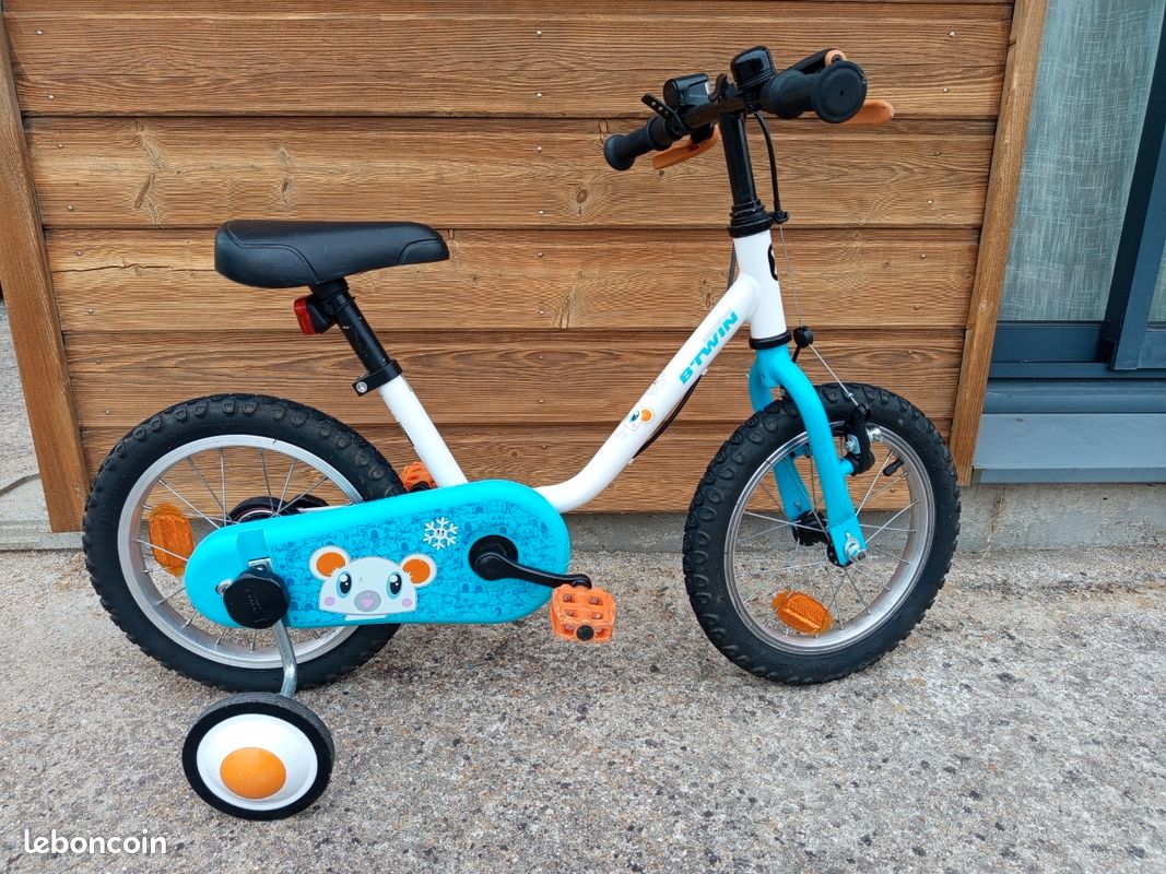 Btwin Velo 14 500 14-inch Kids Bike 3-5 Y/o Robot