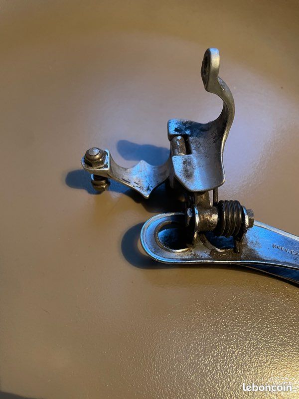 Dérailleur Avant Campagnolo Nuovo Gran Sport Années 70/80 - À Pince, Double Plateau, Très Bon état