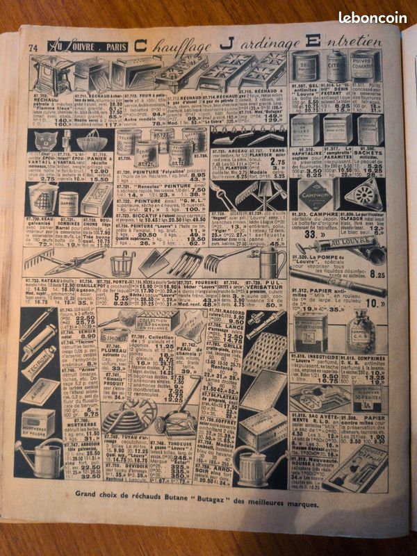 Catalogue AU LOUVRE été 1939 WW2 (image 7)