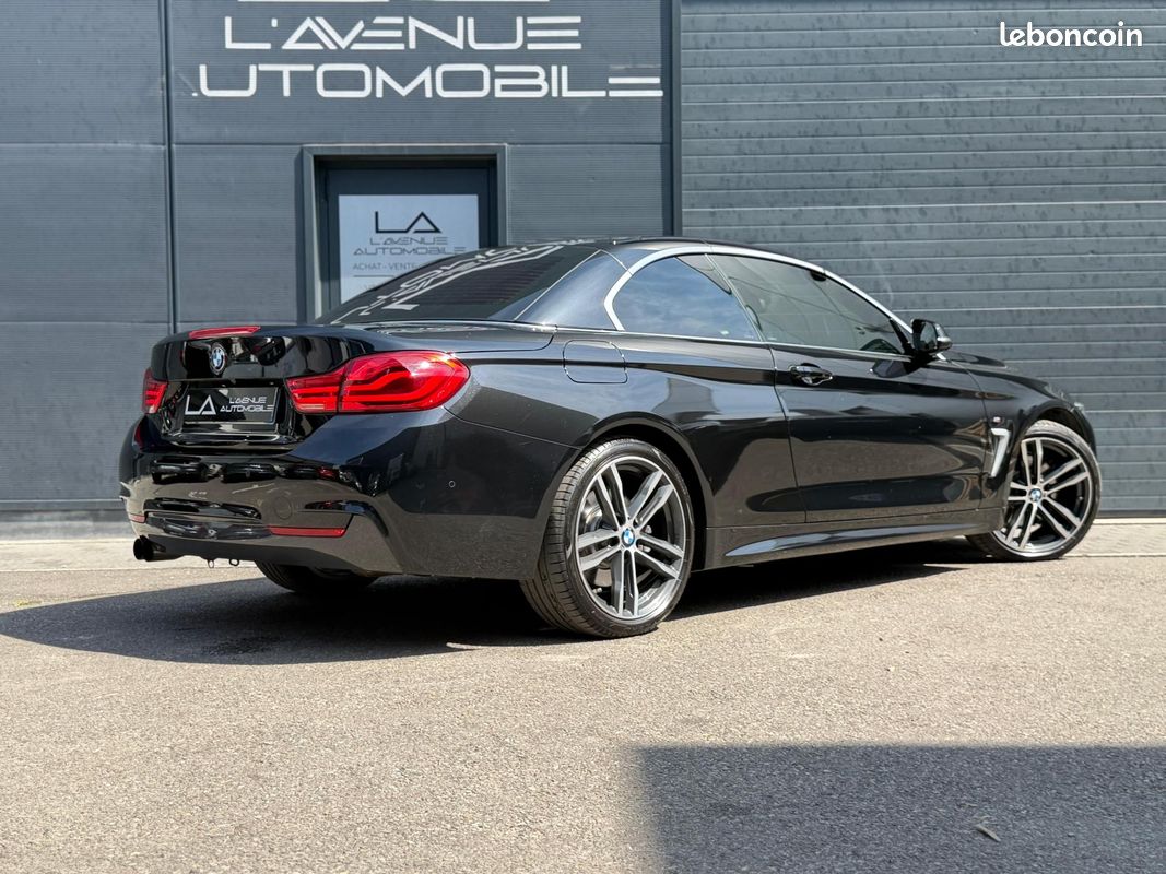 BMW SERIE 4 430d 258 ch Cabriolet M Sport LCI (image 4)