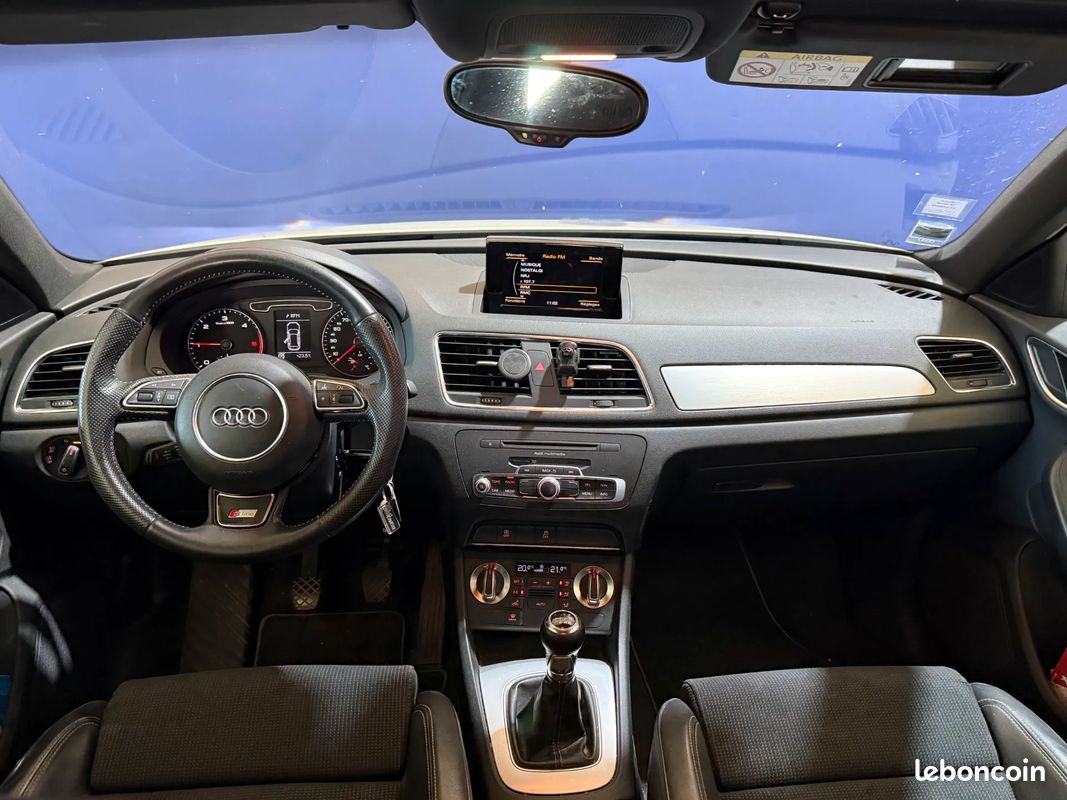 AUDI Q3 2.0 D 140ch AMBIENTE - 2014 - Suivi complet - Jantes alliage - Finition Sline (image 9)