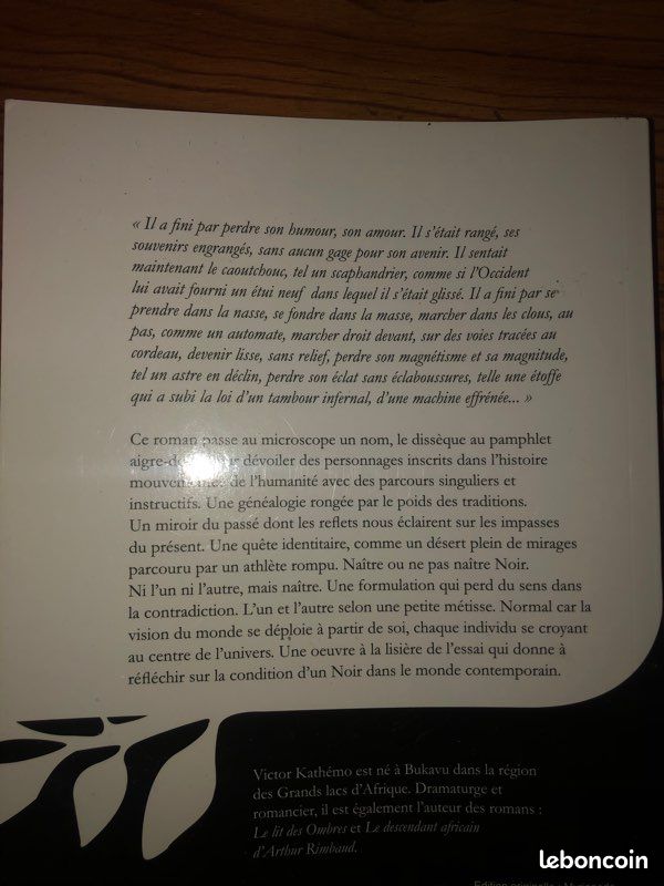 « Naître ou ne pas naître noir » de Victor Kathémo (image 2)