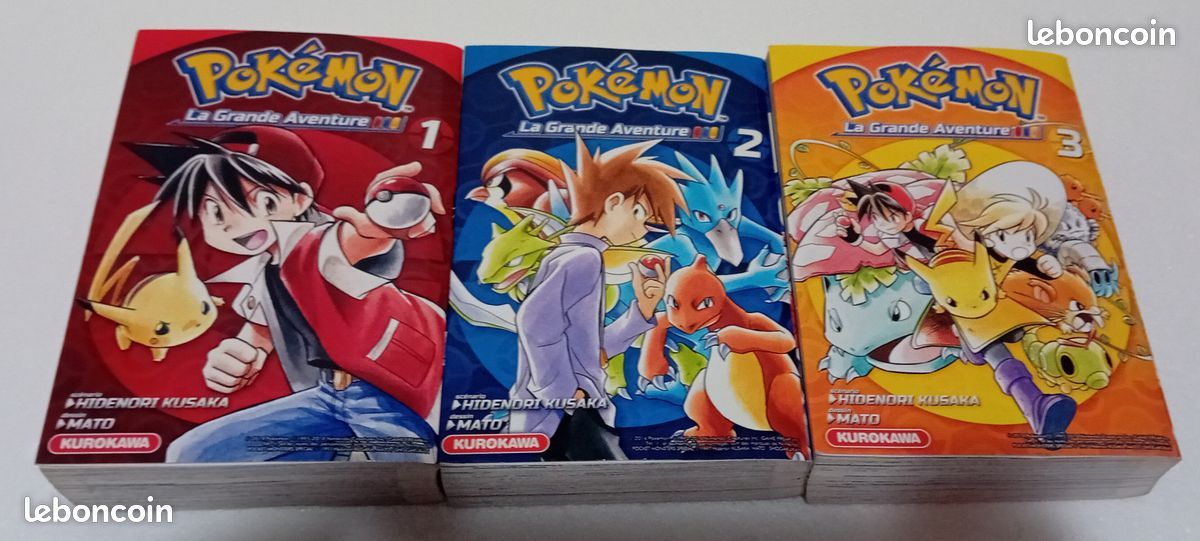 Pokémon la grande aventure. Tomes 1 à 3 (image 1)
