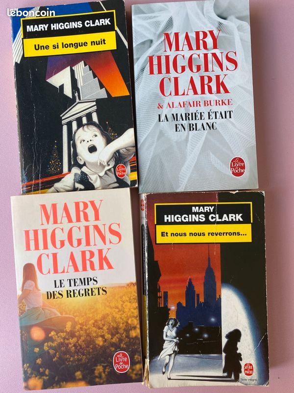 Livres de poche Mary Higgins Clarck (image 1)