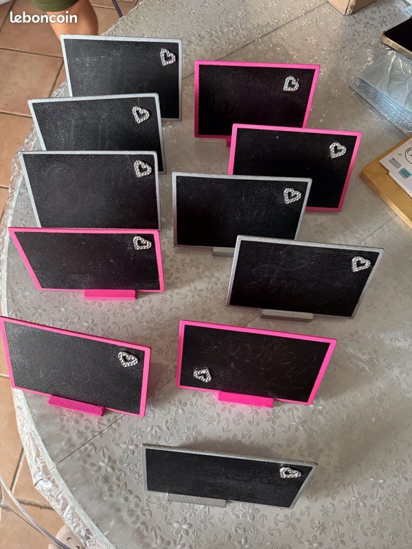 Marque place pour tables de fêtes (image 1)