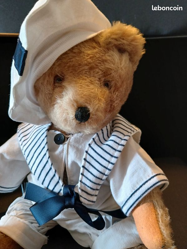 Ours en Peluche Ancien Années 50 - Les Coups de Coeur