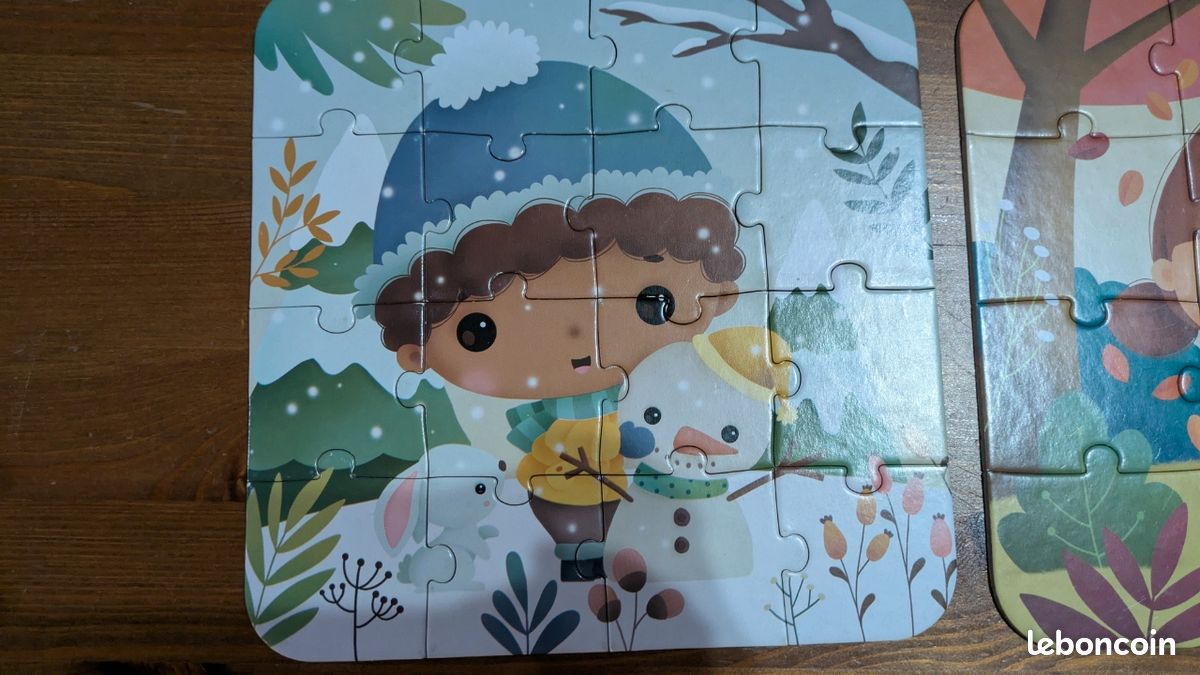 Puzzle x4 Janod niveau progressif (image 8)
