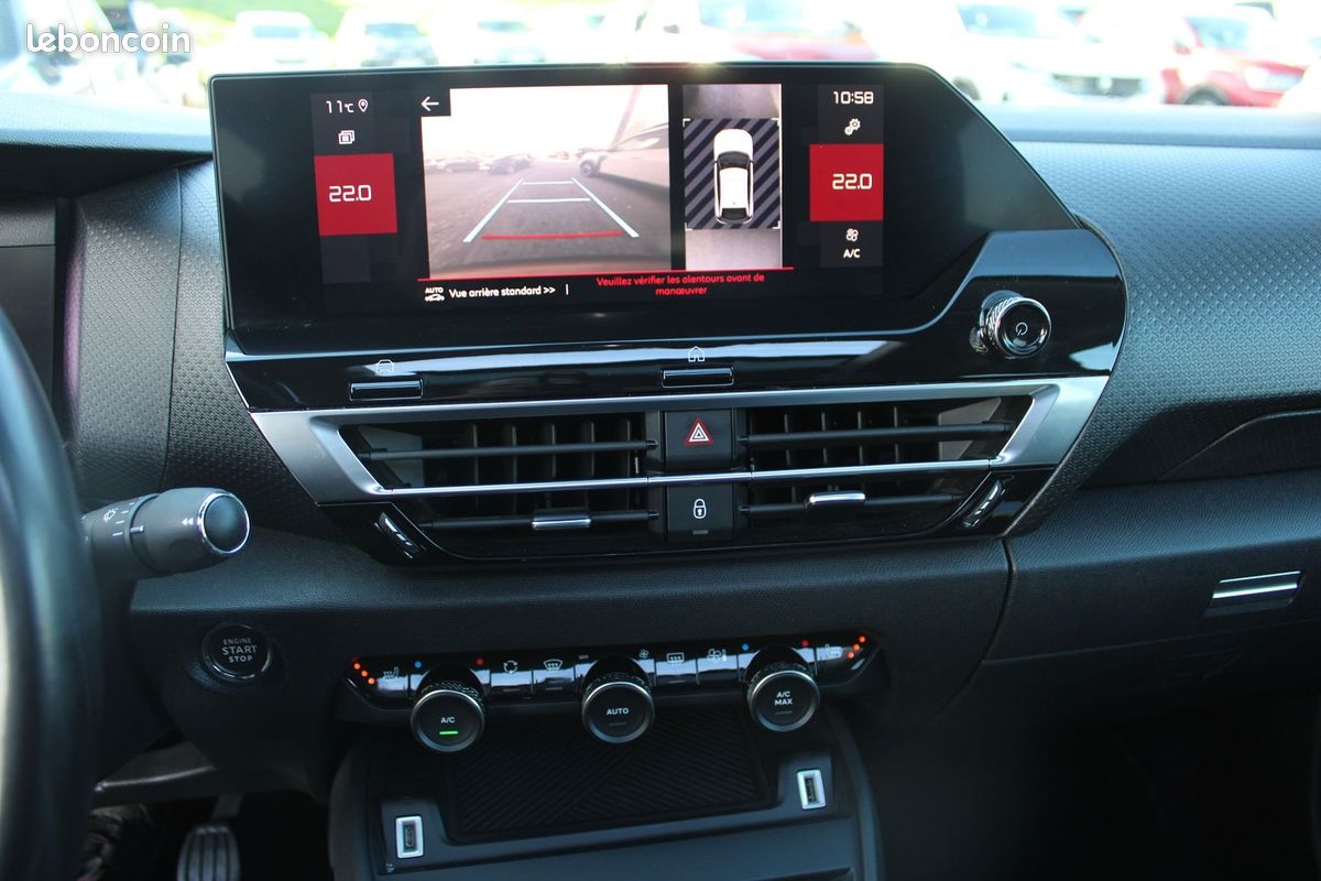 Citroen C4 PHASE SHINE BLUEHDI 110 CV BOITE 6V DIESEL CUIR TOIT OUVRANT CAMÉRA 360 GPS FULL LEDS (image 15)