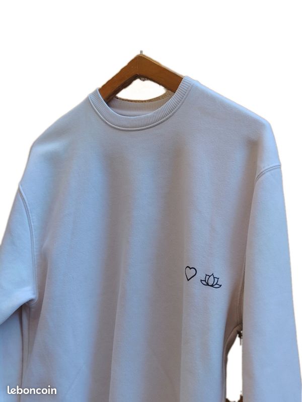 Sweat White Lotus London Taille M (image 2)