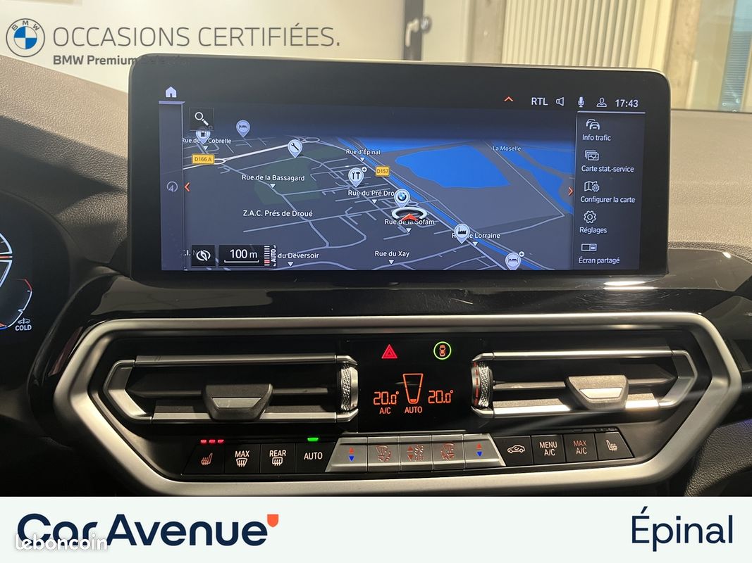 BMW X3 sDrive 18d 150ch BVA8 x Line (image 14)