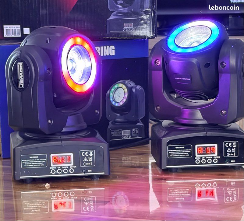 MINI LYRE BEAM WASH LED LMH410Z IBIZA NLP