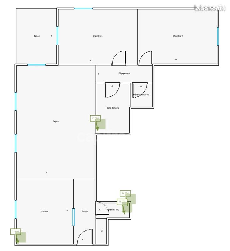 Appartement 3 pièces 69 m² (image 13)