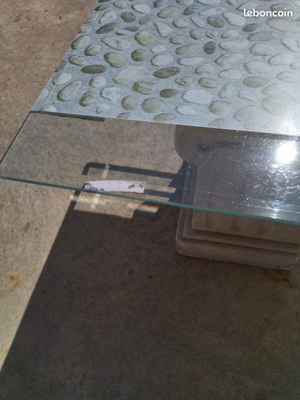 TABLE BASSE en verre (image 5)