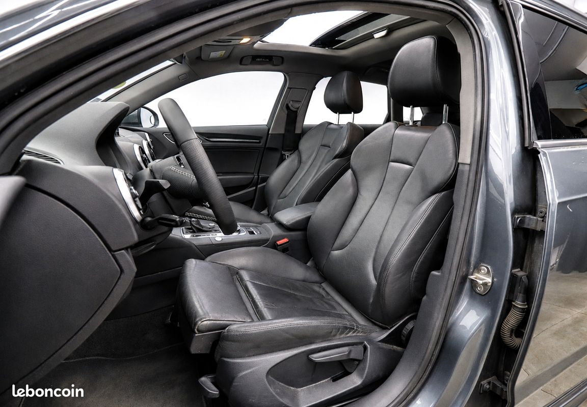 Audi A3 Sportback 1.6 TDI 116ch S line S Tronic + toit ouvrant + sièges chauffants + Bang & Ofulsen (image 4)