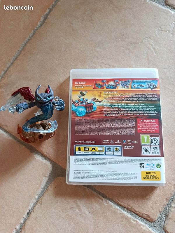 Jeu PS3 Skylanders superchargers avec figurine (image 2)