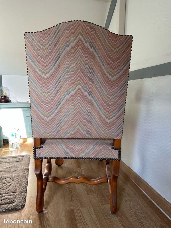 Lot de 2 fauteuils style Napoléon 3 (image 3)