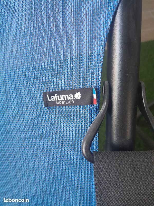 2 BAINS DE SOLEIL Transabed Batyline® Duo Outremer et lac Lafuma (image 2)