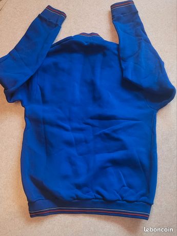 Veste Vintage DRONYL Années 70/80 - Maille HELANCA - Zip Ailé - Enfant
