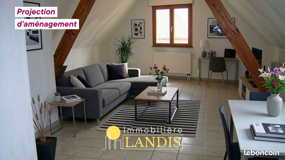 Appartement 2 pièces 65 m² · à Châtenois · 65 m² · 570 €/mois